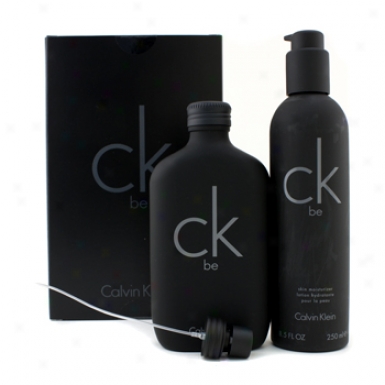 Calvin Klein Ck Be Coffreg: Eau De Toilette Spray 200ml/6.7oz + Body Moisturizer 250ml/8.3oz 2pcs