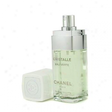 Chanel Cristalle Eau Verte Eau De ToiletteC oncentres Spray 50ml/1.7oz