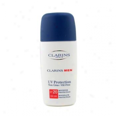 Clarins Men Uv Protection Spf20 Oil Free Uva/uvb 30ml/1oz