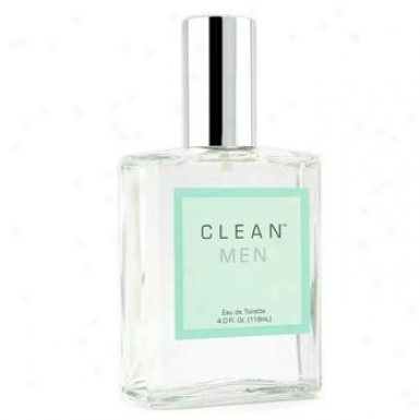 Clean Clean Men Eau De Toilette Spray 118ml/4oz