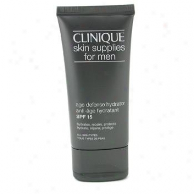 Clinique Skin Supplies For Men: Age Defense Hydrator Spf 15 50ml/1.7oz