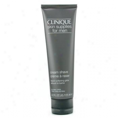 Clinique Skin Suppliss For Men: Crem Shave ( Tube ) 125ml/4.2oz