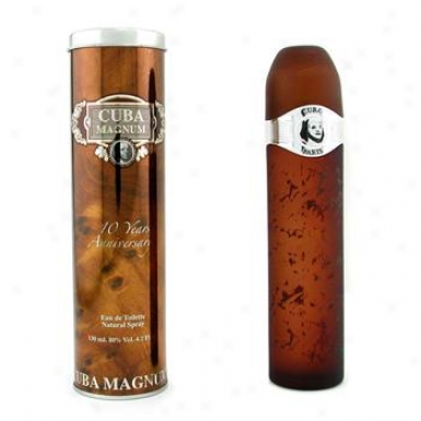 Cuba Magnum Black Eau De Toilette Spray 125ml/4.2oz