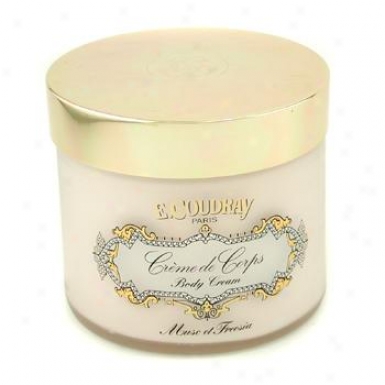 E Coudray Musc & Freesia Perfumed Body Cream 250ml/8.4oz