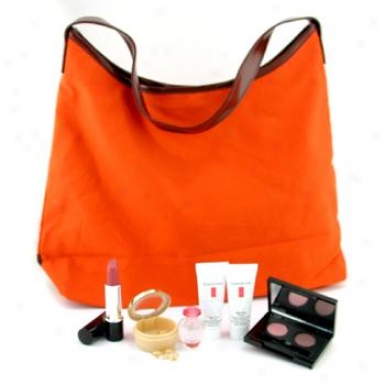 Elizabeth Arden Travel Set: Perfume 5ml + Day Cream 15g + Hand Choice part 15ml + Sight Capsulws 7pcs + Lipstick + Eye Shadow + Bag 6pcs+1bag