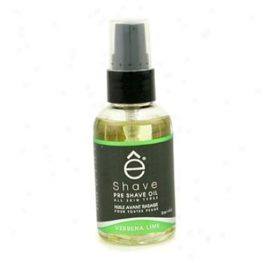 Eshave Prw Shave Oil - Verbena Lime 60g/2oz