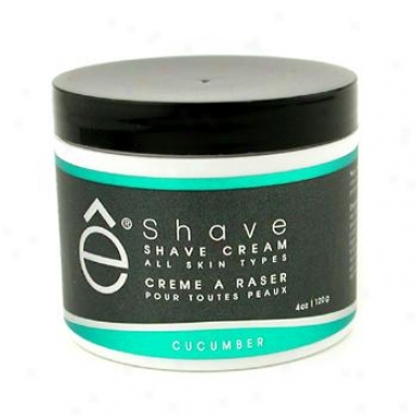 Eshave Shave Cream - Cucumber 120g/4oz