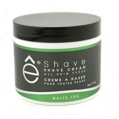 Eshave Shave Cream - White Tea 120g/4oz