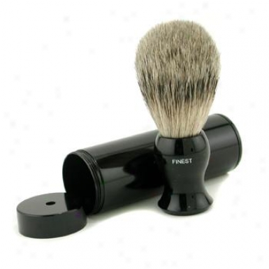 Eshave Travel Brush Finest With Canister - Black 1pc