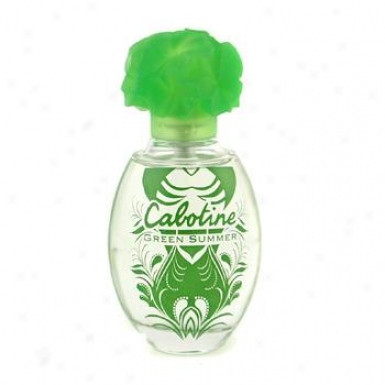 Gres Cabotine Green Summer Eau De Toilette Spray 50ml/1.7oz