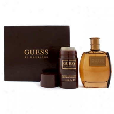 Guess Guess By Marciano Coffret: Eau De Toilette Spray 100ml/3.4oz + Deodorant Stick 71g/2.5oz 2pcs