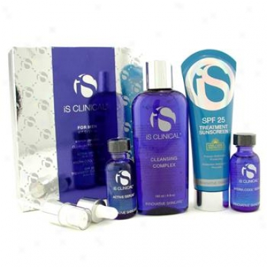 Is ClinicalF or Men Kit System: Purification Complex + Active Serum + Hydra-cool Serum + Treatment Sunscreen 4pcs