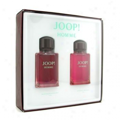 Joop Homme Coffret: Eau De Toilette Spary 75ml/ 2.5oz + After Shave Splash 75ml/2.5oz 2pcs