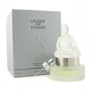 Lalique Crystal Eau De Parfum Bottle ( 2008 Limited Edition - Buddha ) 30ml/1oz