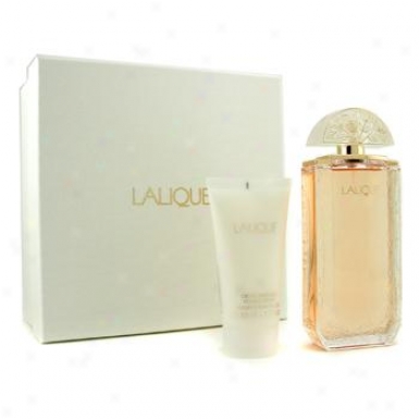 Lalique Lalique Coffret: Eau De Parfum Spray 100ml/3.3oz + Body Lotion 50ml/1.7oz 2pcs