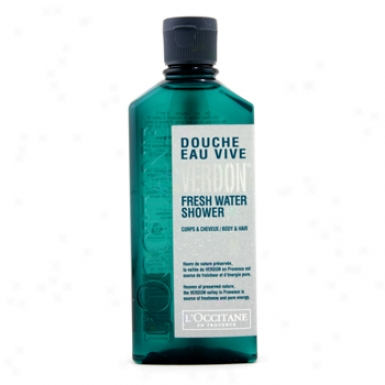 L'occitane Verdon Fresh Water Shower Gel 150ml/5oz