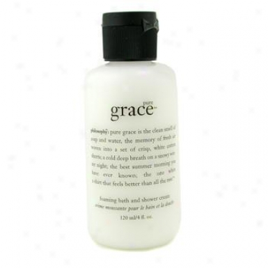 Philosophy Pure Grace Foaming Bath & Shower Cream 120ml/4oz