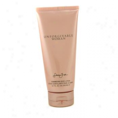 Sean John Unforgivable Shimmering Body Lotion ( Unboxed ) 200ml/6.7oz