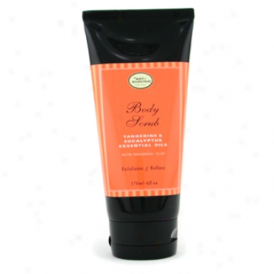 The Art Of Shaving Body Scrub - Tangerine & Eucalyptus Essential Oils W/ Rhassoul Clay 170ml/6oz