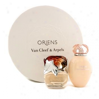 Van Cleef & Arpels Oriens Coffret: Eau De Parfum Spray 50ml/1.7oz + Body Lotion 150ml/5oz 2pcs