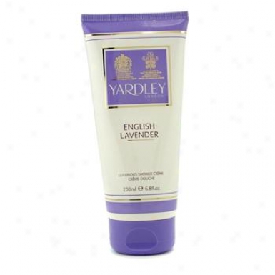 Yardley Emglish Lavender Luxurious Shower Cream 200ml/6.8oz