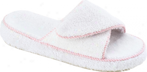 Acorn Cotton Terry Slide (womn's) - White Cotton-wool Blend Terry