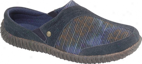 Acorn Earthroamer Mule (women's) - Indigo Multi Cotton/suede