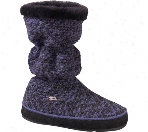 Acorn Giona Hi Boot (women's) - Cobat Tweed Wool