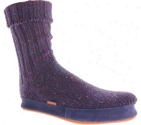 AcornM erino Slipper Sock - Arctic