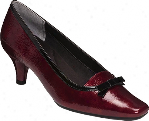 Aerosoles Musical Cheers (women's) - Dark Red Patent