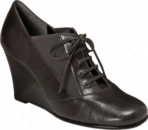 Aerosoles Pluminescent (womem's) - Dark Grey Leather