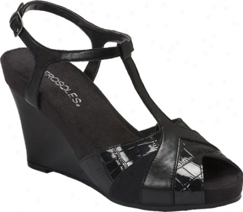 Aerosoles Plushed Vlvet (women's) - Black Combo