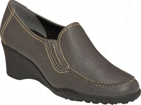 Aerosoles Tormaline (women's) - Dark Grey Leather