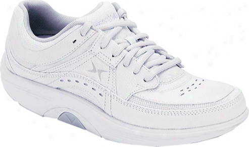 Aetrex Bodyworks Classic Lace (women's) - White Learher