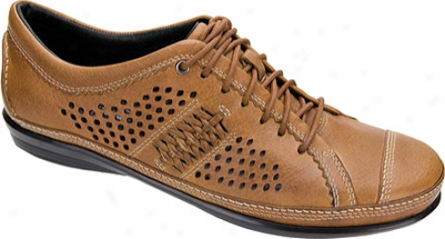 Aetrex Diana Lace Up (women's) - Tan Leather