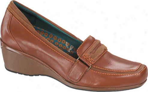 Aetrex Marissa Loafer (women's) - Chestnut Leather