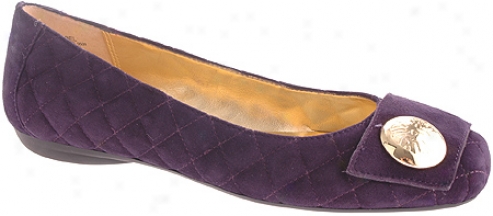 Ak Ane Klein Isabel (women's) - Dark Purple Suede