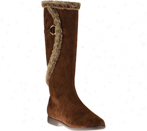 Annie Bailey (women's) - Brown Velvet Suede