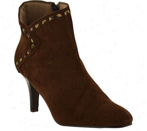 Annie Birtta (women's) - Brown Velvet Suede/leopard