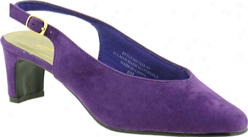 Annie Chic (womeh's) - Purple Velvet Suede