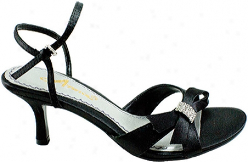 Annie Engagement (women's) - Black Satin