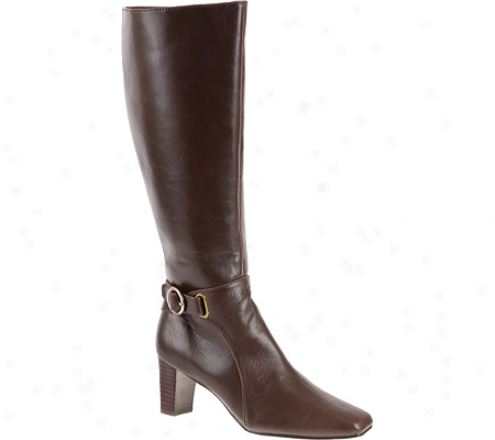 Annie Maxine Wide Calf (women's) - Brownn