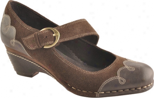 Antia Shoes Renee (women's) - Mocha Vintage Full Grain/cow Suede