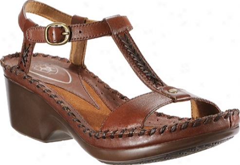 Ariwt Atlantic Slingback (women's) - Burnished Brown Full Grain Leather