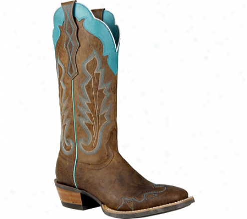 Ariat Caballera (women's) - Weathered Brown Full Grain Leather