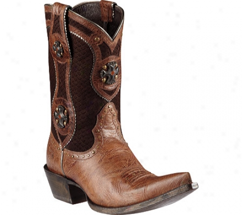 Ariat Desperado (women's) - Dry Creek Brown/scale Brown Abundant Grain Leather