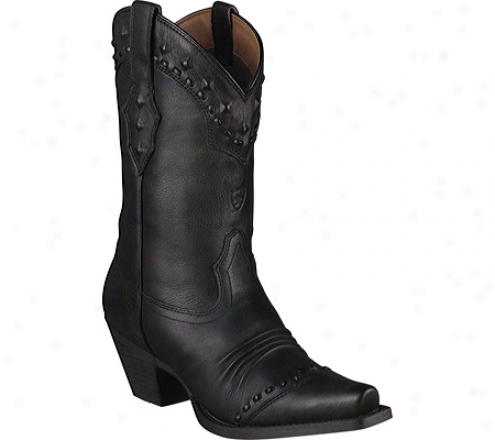 Ariat Dixie (women's) - Bladk Deertan Full Gfain Leather