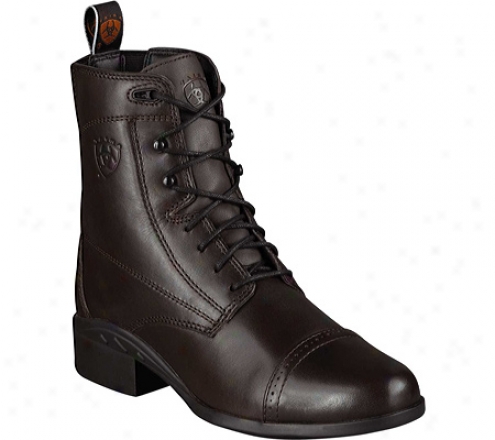 Ariat Heritage Iii Paddock (women's) - Chocolate Updated Entire extent Grain Leather