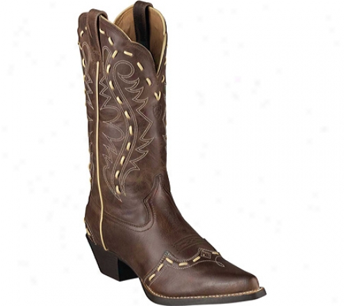 Ariat Heritage Wesyern Bucklace (women's) - Brown Rebel Full Grain Leather