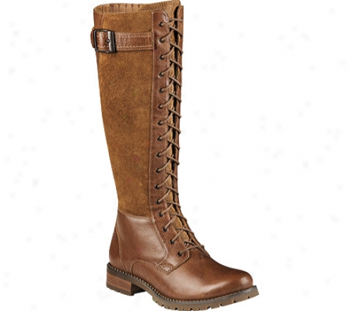 Ariat Ipna (women's) - Almond/tan Roughout Full Grain Leather